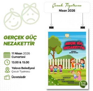 Yalova’da Çocuklar İçin İki Gün Üst Üste Tiyatro ve Sanat Etkinlikleri